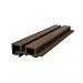 Rhombus AC20 hoekprofiel - Teak, lengte 3600mm