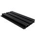 .Gevelelement Rhombus FS15 150x20x3600mm - Burned Wood