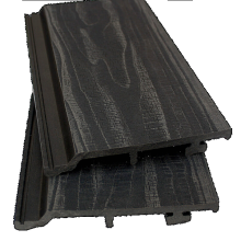 Rabat 3D Vintage 150x20x3000mm- Antraciet