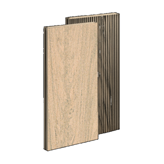 .Multicolor 140x19 - Sand, maatwerk lengte (Vanaf 100m2)