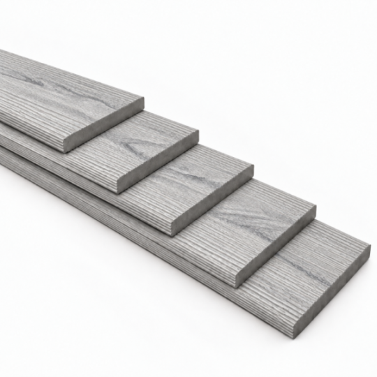 Multicolor plint 60x8x3000mm - Grey